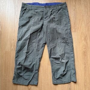 KÜHL Gray and Purple Pants Capri